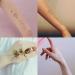 Esland Realistic Best Friends Temporary Tattoos - Matching Bestie Tattoo Stickers for Women, Girls, Couples, and Family - Buy Online on SooperMarket.com