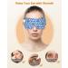 Clistofer Heated Eye Mask for Dry Eyes | USB Electric Warming Pad | Reusable Therapy Heat Mask | Graphene Far Infrared | Hot Sleep Mask for Men Women - Buy Online on SooperMarket.com