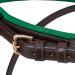Sunride English Combined Bridle Hawaii with Reins | Adjustable Soft Real Leather | COB Brown/Green - Premium Anatomical Design for Comfort - Buy Online on SooperMarket.com