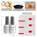 AILLSA Gel Nail Polish Set - 24 Pcs Candy Colors Spring Summer Kit with Glossy/Matte Top Coat, Rainbow Orange Pink Glitter Soak Off UV Gel Polish Set - Perfect Mother's Day Gift - Buy Online on SooperMarket.com
