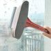 Aeutwekm Window Cleaner Brush | Glass Scraper Brush | Reusable Glass Cleaner Tool Mesh Screen Cleaner Washing Equipment For Wardrobes Sofa Countertops Cabinets Screen Pink - Buy Online on SooperMarket.com