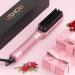 Professional Ceramic Ionic Hair Straightener Brush - Anti-Scald Fast-Heat for Home, Travel & Salon - Buy Online on SooperMarket.com