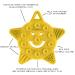 POPPIES Smiley The Star and RED The Rocket Bundle - Silicone Sensory Toy for Infants - BPA-Free Teether and Bath Toy with Suction Cups and Textures - Buy Online on SooperMarket.com