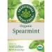 Organic Spearmint Herbal Tea - Naturally Caffeine Free | 16 Wrapped Bags - Traditional Medicinals - Buy Online on SooperMarket.com