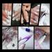 BNG 120 Pcs French Nail Forms Sticker Duet System Silicone Nail Forma Pads 10 * 12 Stickers Soft Reusable Stencil Dual Form Extension for French Manicure - Buy Online on SooperMarket.com