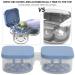 Portable Contact Lens Container & Travel Cosmetic Organizer - Ink Blue - Buy Online on SooperMarket.com