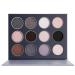 Smokey Grey Eyeshadow Palette - DE LANCI Professional 12 Shades Matte Shimmer Goth Makeup - Waterproof High Pigmented Smoky Eyes Shadow Kit - Buy Online on SooperMarket.com