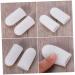 8 Pairs Silicone Gel Toe Protectors & Separators for Blisters, Bunions, and Straightening - White Headgear Orthopedic Design - Buy Online on SooperMarket.com