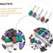 PLAFOPE 1 Set Nail Polish Set Nail Grinding Sanding Bits for Nail Drill Nail Tools Nail Polishing Band Sanding Bands for Nail Mandrel Bit for Nails Nail Bits Manicure Polishing Tape Alloy - Buy Online on SooperMarket.com