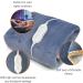 SXCDD Blue Electric Heated Blanket | 3 Heat Settings | Flannel Warmth 180 x 90 cm | International Shipping - Buy Online on SooperMarket.com
