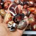 Natural Crystal Rough Natural Smooth Agate Stone Crystal Geode Specimen Madagascar Craft Decor (Size : 4-5cm) - Buy Online on SooperMarket.com