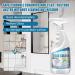 Tile Grout Cleaner Sprayer Ceramic Floor Tile Cleaner Multifunction Bathroom Descaler Cleaner Grout & Tile Clean Heavy Duty Cleaning Spray Stubborn Stains Cleaner for Kitchen and Bathroom (1pcs) - Buy Online on SooperMarket.com