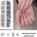 3D Nail Charms 2 Boxes Multi-Shape Aurora Bow Butterfly Nail Art Charms Nail Pearls Rhinestones Nail Gems for Nail Art Decoration DIY Crafts (B) - Buy Online on SooperMarket.com