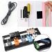 STAY GENT Self Adhesive Hook and Loop Tape - 11CM Wide, 1M Long - Black Nylon Fabric Fastener for Couch Cushions, Guitar Pedals, Cable Management - Ideal for Crafts Projects - Buy Online on SooperMarket.com