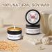 Fragrance Candle Gift Set for Women & Men | 9 x 75g Soy Wax Aromatherapy | Long-Lasting 180 Hours | Perfect for Christmas & Birthday Gifts - Buy Online on SooperMarket.com