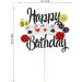 Arthsdite 1Pc Casino Cake Topper Poker Game Chips Player Happy Birthday Cake Pick Decorations for Las Vegas Casino Night Theme Birthday Party Supplies - Buy Online on SooperMarket.com
