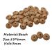 100pcs Beech Wooden Abacus Beads Unfinished DIY Handmade Mom Necklace Making Family Charm Decoration - Buy Online on SooperMarket.com