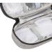 Insulin Cooler Bag - Aluminium Foil Insulation, Durable Zipper Design, Portable - Grey - Buy Online on SooperMarket.com