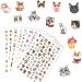 PHOGARY Cat Nail Stickers - 8 Sheets Nail Art Decals for Women & Girls | Perfect for False Nails & Manicure Gifts - International Shipping Available - Buy Online on SooperMarket.com