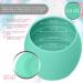 Sperric Silicone Mini Cups for Toddlers - 2 Pack, 4.5 oz - Light Blue/Cool Gray - Buy Online on SooperMarket.com