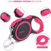 Edipets 5m Retractable Dog Leash - Flexible & Extendable Pink Leash for Dogs Up to 50kg | Perfect for Walks & Outdoor Adventures - Buy Online on SooperMarket.com
