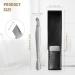 Feryes Nail Skin Clippers & Shaver - 2-in-1 Portable Nail Care Tool for Men & Women - Silver | Mini Nail Cutter with Storage Bag - Buy Online on SooperMarket.com