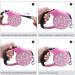 Solebee Bling Strass 5m Dog Leash - Durable Nylon with Anti-Slip Handle for Small Dogs (Up to 15kg) - Pink - Buy Online on SooperMarket.com