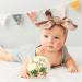 Baby Monthly Milestone Cards - Reversible Wooden Discs for Newborn Photography - Includes Announcement & Hello World Sign - Buy Online on SooperMarket.com