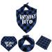 Sunallwell Dog Birthday Bandana & Party Hat Set | Cute Puppy Outfit & Decoration - Buy Online on SooperMarket.com
