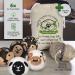 Wooly Heroes Dryer Balls - 100% Organic Wool - Eco-Friendly & Sustainable - Dry 1,000 Loads (Baby Cow & Friends) - Buy Online on SooperMarket.com