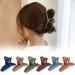 Whaline Matte Hair Claw Clips - 6 Color Strong Hold 4.3 Inch Butterfly Clamp for All Hair Types - Buy Online on SooperMarket.com