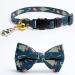 2 Pack Breakaway Christmas Cat Collars with Bow Tie - Red & Green - Buy Online on SooperMarket.com
