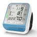YUSHAN Wrist Blood Pressure Monitors for Home Use Large Display Loud Voice One-Button Operation and Easy to Read Adjustable Wrist Cuff (5.31-7.68in) - Automatic Digital BP Machine Blue