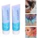 Body Glitter Gel - Versatile Face & Body Art for Festivals Parties & DIY Crafts | Vibrant Blue Color - Buy Online on SooperMarket.com