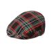 mintgreen Baby Flat Cap Vintage Drivers Hat with Lining Breathable and Soft Age 0-8 Years 1-2 Years Black Plaid