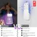 Mosalogic Plug-in Flying Insect Trap - Indoor Mosquito Killer with UV Attractant & Night Light - Gnat, Moth, Fly Catcher for Home & Office (1 Pack, White) - Buy Online on SooperMarket.com