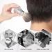 Razor Brush for Beard Care | Practical Hair & Beard Brush | Matt Silver Shaving Tool for Men - Buy Online on SooperMarket.com