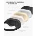 NIMOOD 3D Sleep Mask for Women and Men - Adjustable Strap, 100% Light Blocking, Breathable Blindfold for Side Sleepers - Buy Online on SooperMarket.com