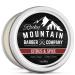 Rocky Mountain Barber Company Solid Cologne for Men Citrus & Spice Scent 2 Oz Size - Made with Coconut Oil Shea Butter - Long-Lasting Scent