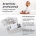 Personalised Baby Girl Gift Set - Newborn Essentials and Hamper for Baby Girl - Grey - Buy Online on SooperMarket.com