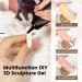 Buy RARJSM 3D Sculpting Gel - Premium Rhinestone Glue for DIY Nail Art Clear UV LED Curing Gel for Manicure Designs - Buy Online on SooperMarket.com