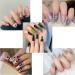 ILamourCar 720Pcs False Nail Stickers and Glue Set - 30 Sheets Double-Sided Tabs for Fake Nails Tips - Buy Online on SooperMarket.com