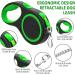 Retractable Dog Leash for Medium & Large Dogs - Etechydra Durable Anti-Bite Steel Chain 5m Pull-Out Nylon Strap Green - Buy Online on SooperMarket.com