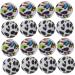 EXCEART 100 Pcs Leopard Print Silicone Bead Set for Pacifier Chain - Baby Safe - 1.5X1.5X1.5CM - Buy Online on SooperMarket.com