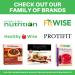 Healthywise Chocolate Peanut Butter Pudding/Shake - Low Cal, 15g Protein, Aspartame-Free, Low Fat - 7 Servings - Buy Online on SooperMarket.com