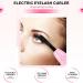 BYCUFF Electric Heated Eyelash Curler USB Charge Makeup Curling Kit Long Lasting Natural Eye Lash Curler - Buy Online on SooperMarket.com