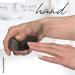 Hausfelder hand brush nail brush with handle nail cleaner brush hard nail scrubbing brush cleaning brush set of 4 black anthracite matt set of 4 Black - Buy Online on SooperMarket.com