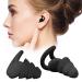 Ear Plugs, Ear Plugs for Sleeping Noise Cancelling, 33 dB Soft Silicone NRR, Sound Insulation & Reusable & Washable, Loop Earplugs for Hearing Protection, Snoring, Work, Noise Sensitivity One size