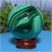 Natural Sphere Natural Geode Crystal Ball Green Malachite Hand Polished Gift Stone Home Decoration 1pc 270-280g - Buy Online on SooperMarket.com