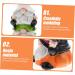 GANAZONO 2pcs Resin Halloween Pumpkin Halloween Resin Gnome Statue Halloween Swedish - Buy Online on SooperMarket.com